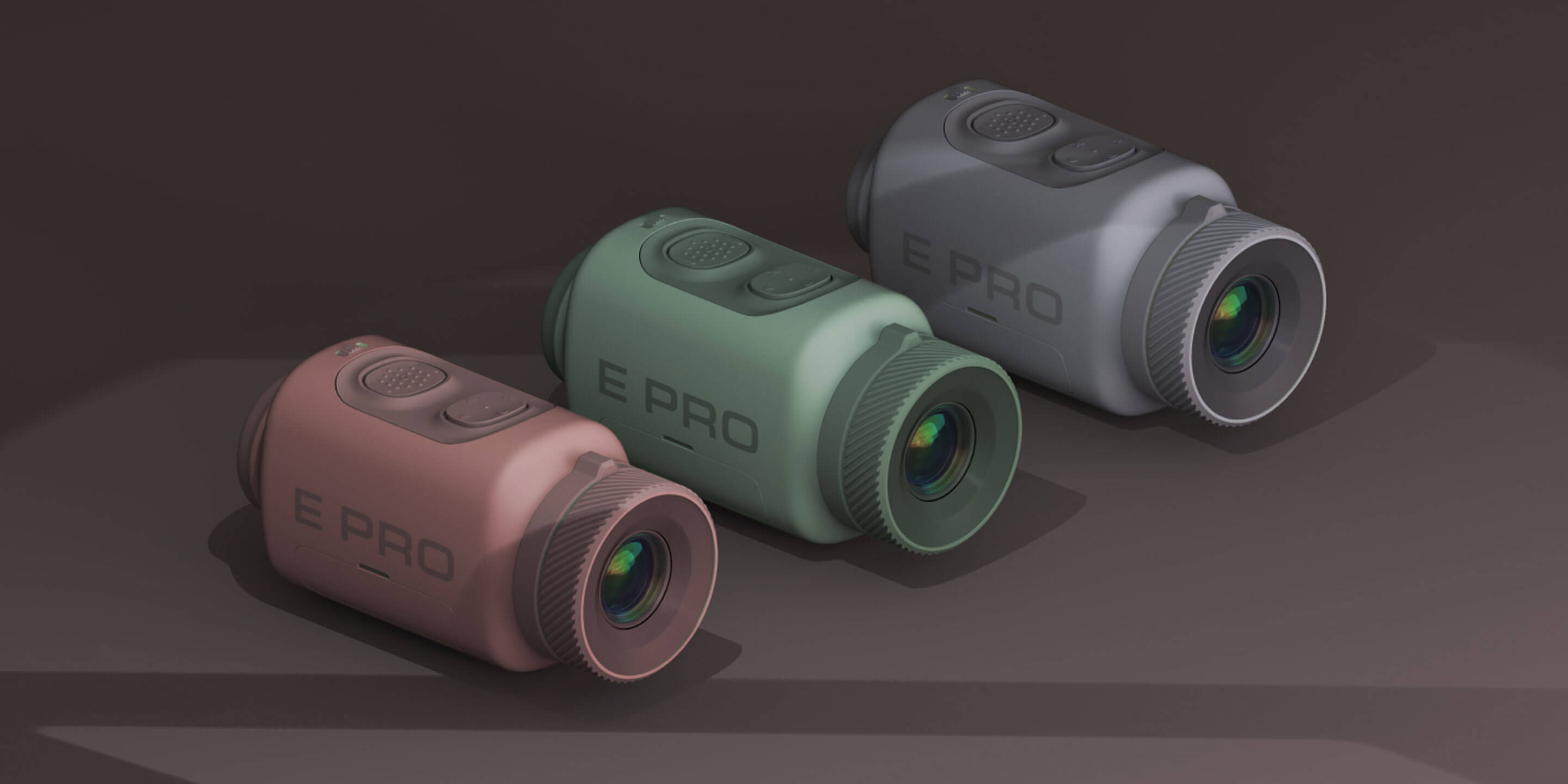 The final renderings of the Class A 3D surfacing model of the redesigned night vision camera