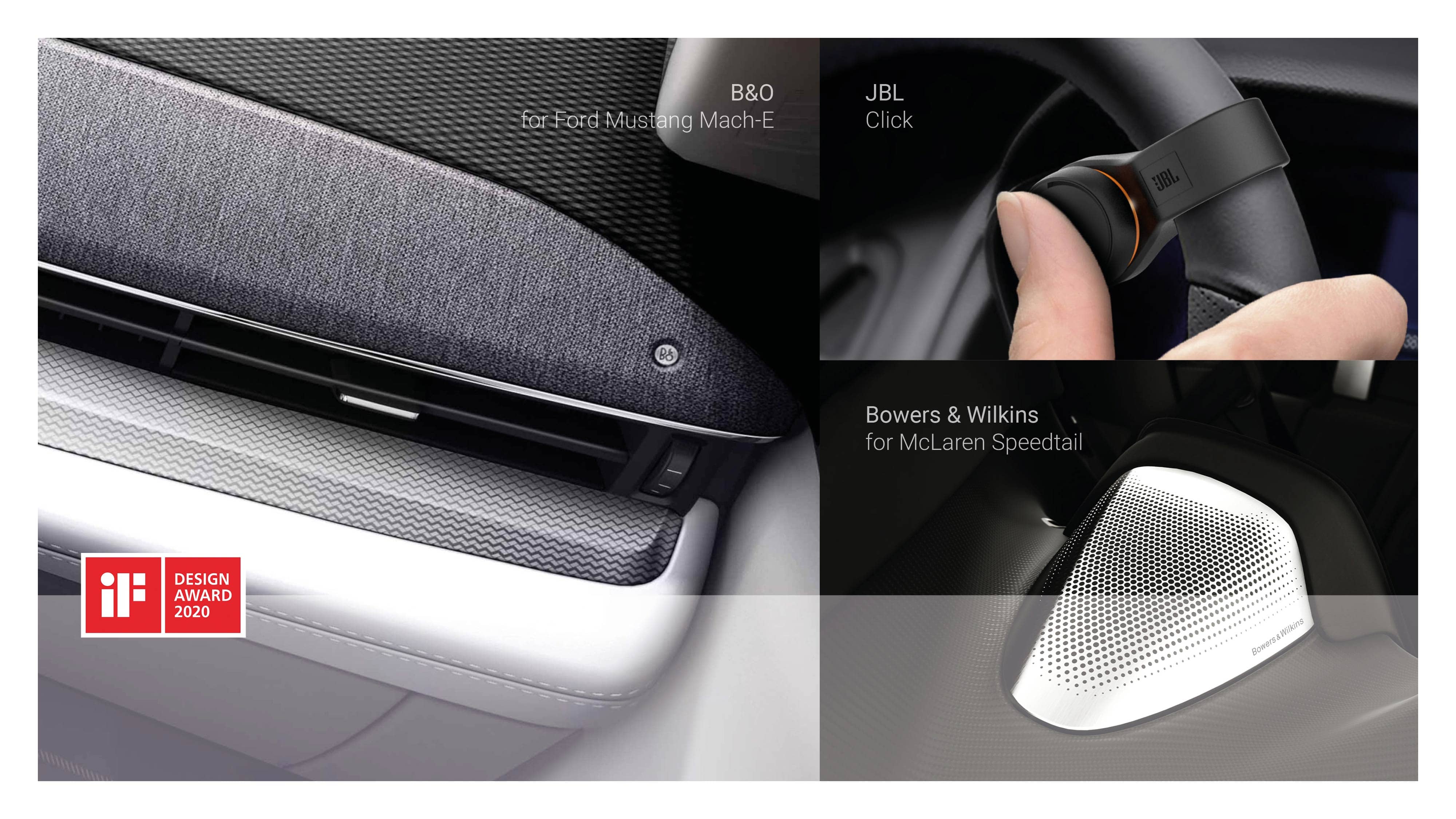 iF-design-2020-bang-olufsen-ford-mustang-mach-e-jbl-click-bowers-wilkins-mclaren-speedtail