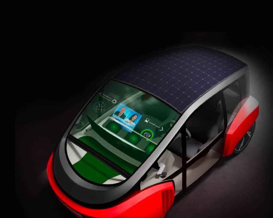 Automotive Design - Concept Car Infotainment Dashboard